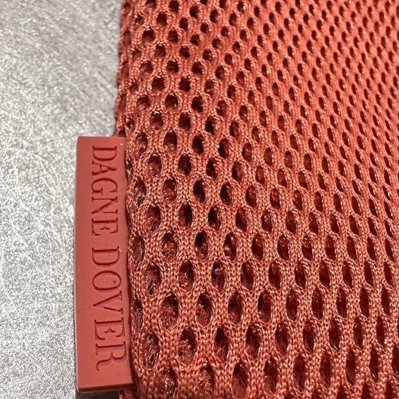 Dagne Dover Parker Air Mesh Pouch in Sienna - Compact & Lightweight - Picture 5 of 17